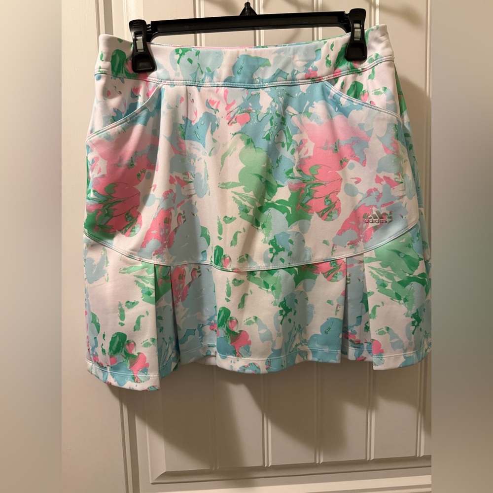 Adidas Floral Print Golf Skort